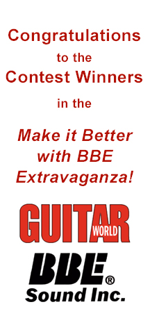 Guitar World / BBE Make it Better With BBE Extravaganza
